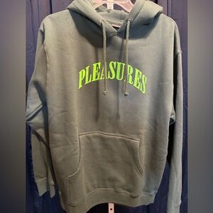 Pleasures Green Hoodie for Men NWOT